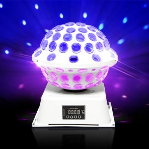 UFO 미러볼 LED 무대 싸이키 특수조명 클럽 노래방 홈파티용