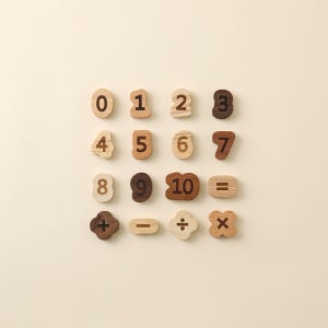 자석블록 숫자 원목블록장난감