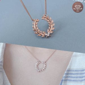 14K 월계 아폴론 목걸이(+4.2g)