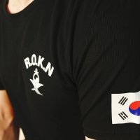 -국산-해군 반팔티 ROKN 해군티 군인 군용 티셔츠 Coolon 국내제작