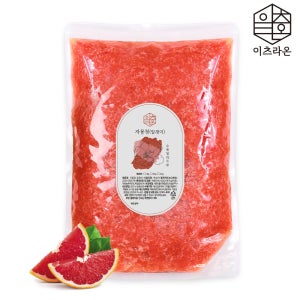 이츠라온 수제과일청 자몽청 알갱이 4kg