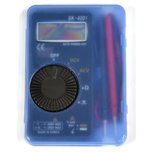 SK-4201 SKM전자 국산 디지털 포켓 테스터기