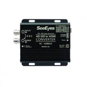씨아이즈 1채널 SDI to HDMI 컨버터 SC-HDR01S OUT(1080i 59.94) SeeEyes
