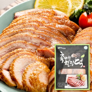 [자연푸드] 흑마늘 힐링덕 오리훈제 800g