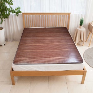 [한일]우드 쿠션 대자리 2인용 더블사이즈 2021 대나무매트