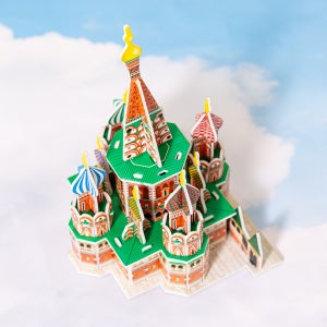 3D 입체퍼즐 종이만들기 종이조립 조립키트 성바실리대성당