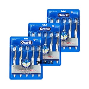 오랄비 프로엑스퍼트 크로스액션 칫솔 탁월한세정력 5입 3개