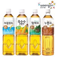 웅진 하늘보리 옥수수 헛개차 누룽지 1.5L 4펫 (1개씩) 차음료