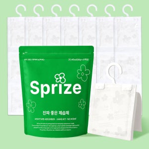 서프라이즈 대용량 옷걸이형 제습제 이불 옷장 습기 제거제 90g, 8개입