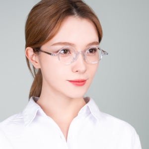 폴센 안경 고도근시 뿔테 블루라이트 차단 아세테이트 패션 남자 여자 안경테