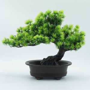 인조 미니 소나무분재 생화같은 인테리어 조화 나무 도매 화분