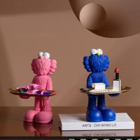 카우스 KAWS 오브제 트레이 거실 현관 인테리어 소품트레이