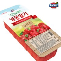 동서 리치스 밸리 냉동 가당딸기 1kg 딸기퓨레 스무디 슬라이스