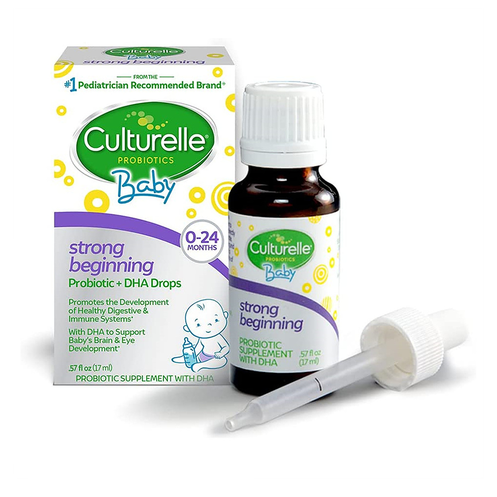컬처렐 유아 <b>스트롱비기닝</b> 프로바이오틱스 DHA 17ml Culturelle Baby Strong Beginning Probiotics Drops