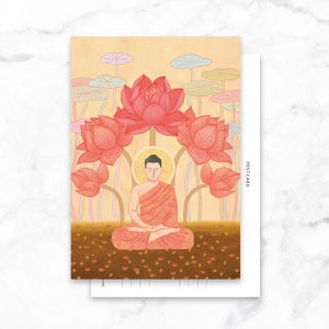 진리와 깨달음 엽서 디자인 불교굿즈 불교박람회