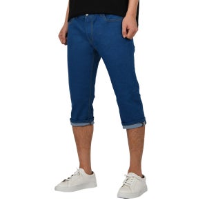 남자 여름 7부바지 청바지 생지 셀비지 연청 데님진 HC014-1