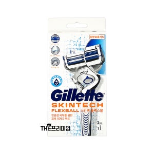 질레트 스킨텍 면도기 2up