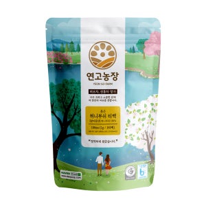 연고농장 볶은 허니부쉬차 삼각티백 대용량 100티백 건강차