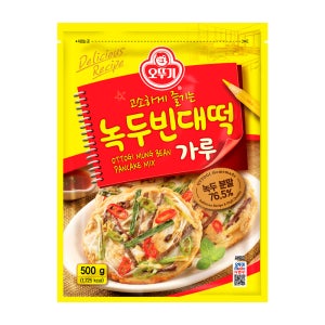 오뚜기 녹두빈대떡가루 500g