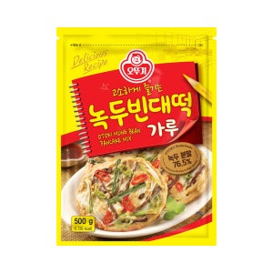 오뚜기 녹두빈대떡가루 500g, 1개