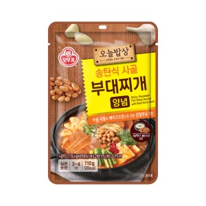 오뚜기 오늘밥상 송탄식사골부대찌개양념 110g