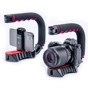 알파믹 GR2 PRO 흔들림 방지 스마트폰 카메라 그립 유튜브 동영상 방송 촬영 장비