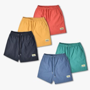 남자 반바지 버뮤다 쿨 아이스 냉장고 나일론 반바지 빅사이즈 스판 고무줄 바지