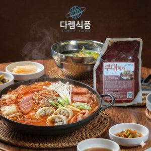 [다렘]부대찌개양념장소스 1kg 고점도양념장 다렘식품 1600-5274