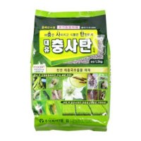 대유 충사탄 1.5kg 입제 - 토양살충제, 유기농업자재