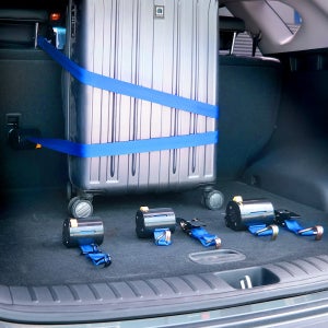 자동차 트렁크벨트 라쳇 고정벨트 트렁크정리 자동바 깔깔이바 화물고정용 35mm X 2.8M