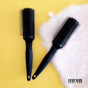 덴맨브러쉬 쿠션브러시 볼륨 드라이빗 하프롤빗