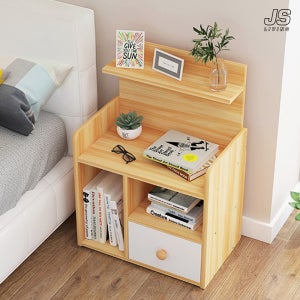 4단 슬림 침실 미니 협탁 침대 옆 사이드 테이블 틈새 서랍장 거실 수납장 서랍형 원목