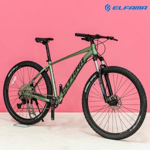 엘파마 24 벤토르 V6100 69.85cm(27.5인치) 데오레 12단 MTB 자전거 블랙 340(XS)