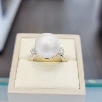 로제도르 14K 남양진주 화이트 골드 반지 (12mm) FRF2-C-0207 241800044