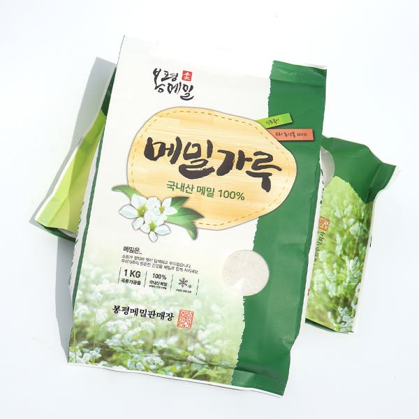 봉평 메밀가루 1kg / 100% 국산 순메밀 (봉평메밀판매장)