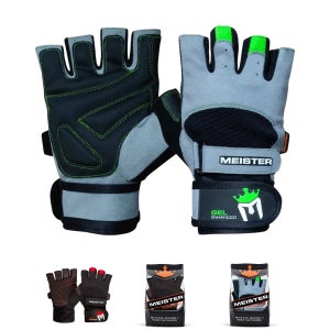링사이드코리아 마이스터 가죽 겔패딩 헬스장갑 / 리프팅 스트랩 웨이트 크로스핏