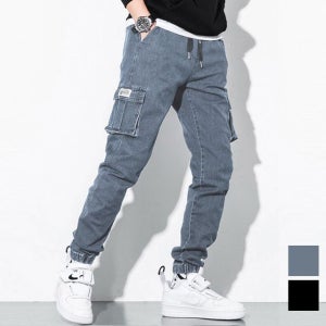 남자 카고 작업복 조거팬츠 카고바지 스판 건빵바지