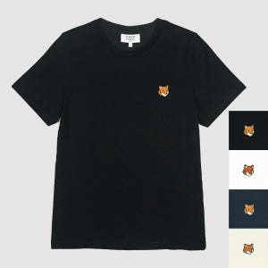 메종키츠네 26SS 여성 폭스헤드 반팔티 PW00113KJ7026