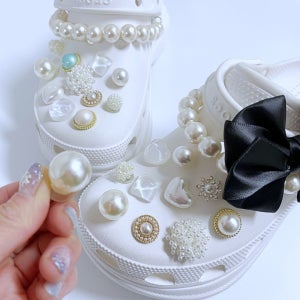 보석 진주 파츠 신발장식 크록스 지비츠 호환