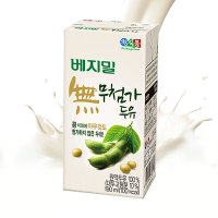 베지밀 무첨가 두유 190ml 32팩 무가당