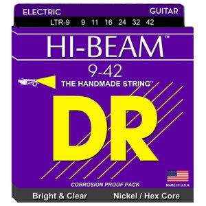 (뮤직캠프)디알 LTR-9 / 일렉기타줄 스트링 Hi Beam 슈퍼 라이트 (009-042)