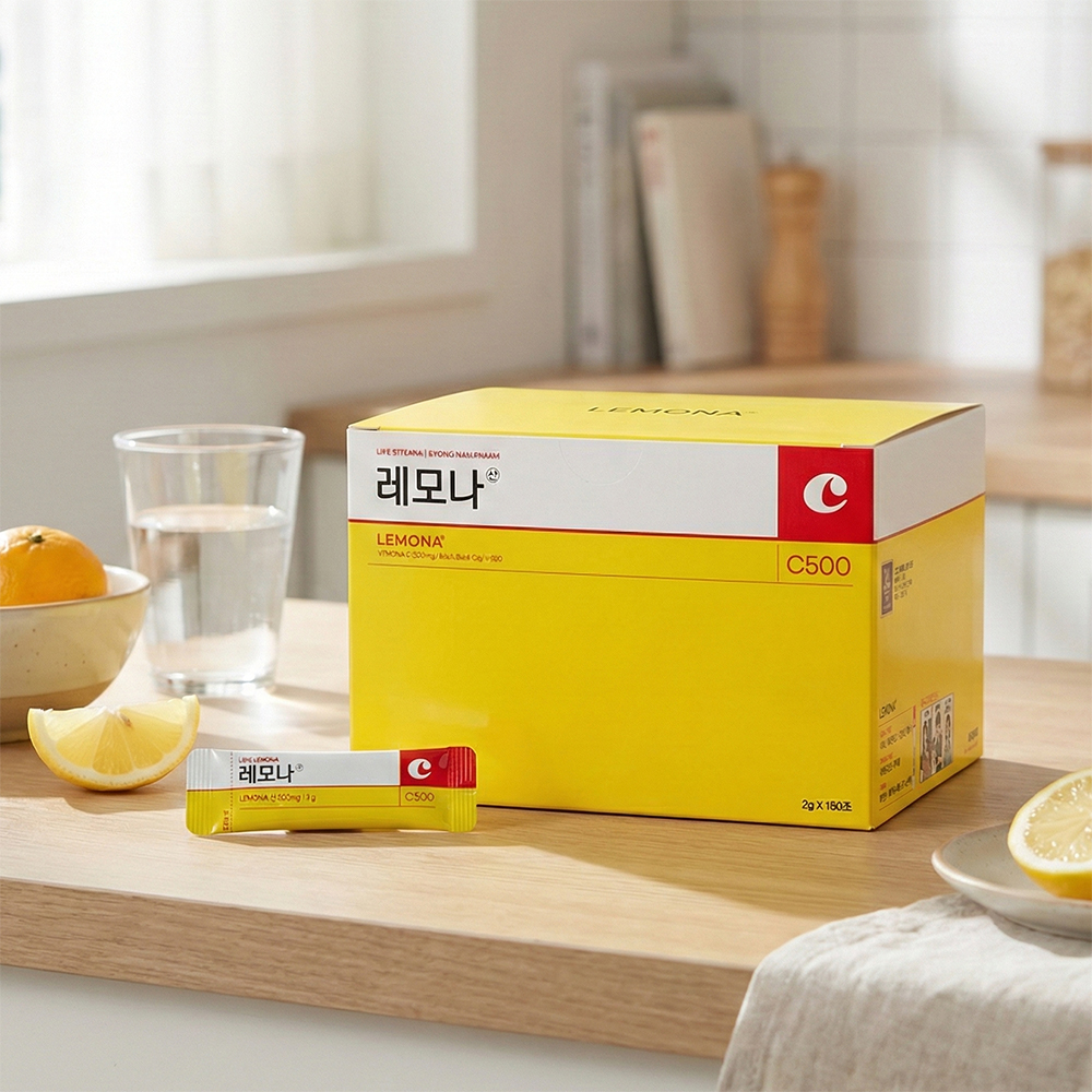 경남제약 레모나산C 2g x 180포 비타민씨 분말 가루 코스트코 임산부 고함량