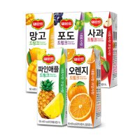 델몬트 드링크 190mlx24팩(사과,오렌지,포도,망고,파인애플)