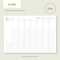 계획형 아이패드 위클리 플래너 weekly planner 굿노트 다이어리