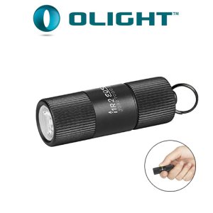 오라이트 I1R 2 EOS LED 키체인 플래시 라이트 휴대용 손전등 랜턴 (블랙)