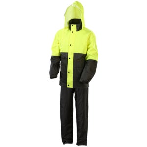 제비표 SI-150 남녀 공용 안전 작업 성인 용 형광 우비 우의 비옷 오토바이 배달