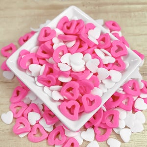 데코야 슈가스프링클 하트링 스프링클 1kg (하트모양/베이킹/토핑/재료)