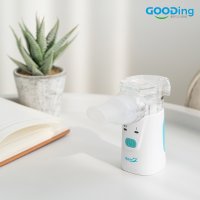 [구딩] 가정용 네블라이저 메쉬넵2 휴대용 초음파흡입기 식염수 아기