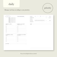 우선순위 아이패드 데일리 플래너 daily planner 굿노트 플래너