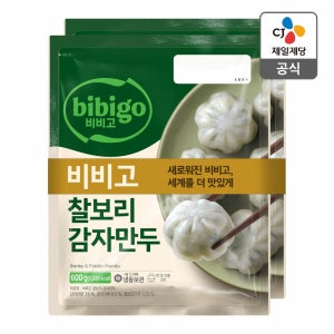 비비고 찰보리 감자만두 600Gx2개